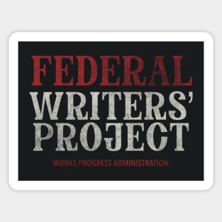 Federal Writers’ Project - dark Sticker